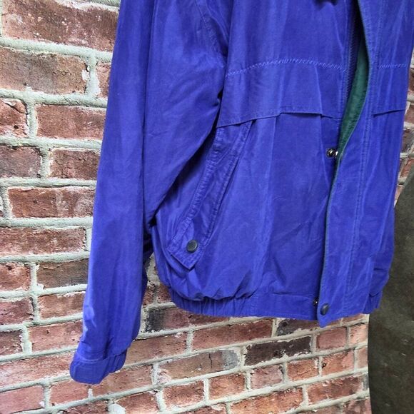 Vintage 90s Men's LONDON FOG Zip Up Hooded Windbreaker Jacket Large - Picture 4 of 8